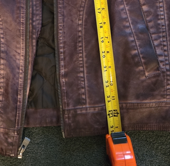 Medium polyurethane Brown coat - Picture 2 of 8